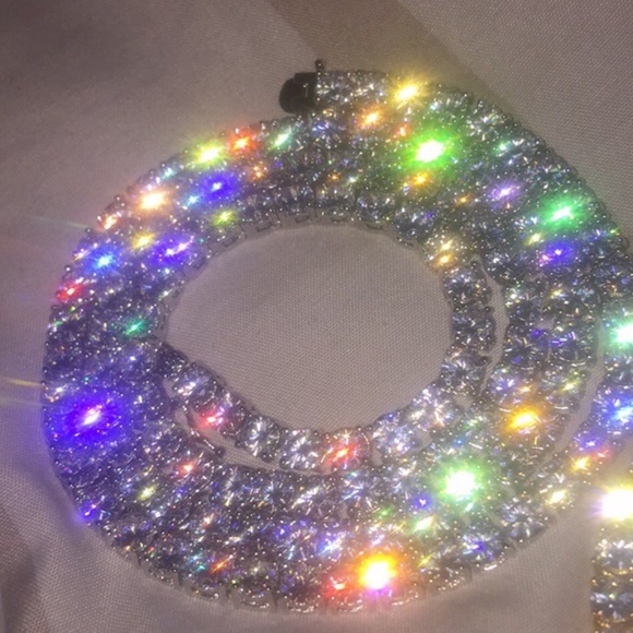 ✨5mm Tennis chain cubic zirconium ✨💧 - Picture 4 of 7